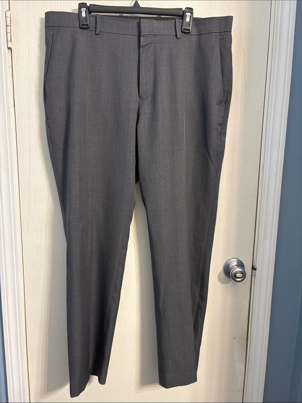 Perry Ellis Men's Dress Pants in Charcoal Gray